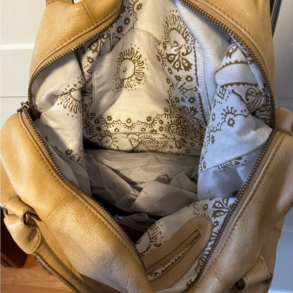 We the Free EMERSON Tote Bag Free People Italian Straw - Picture 6 of 7